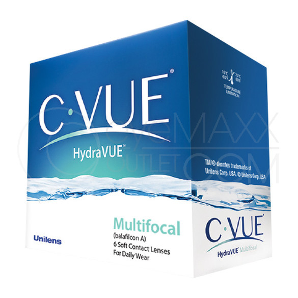 Unilens C-VUE® HYDRAVUE™ MULTIFOCAL Contact Lenses